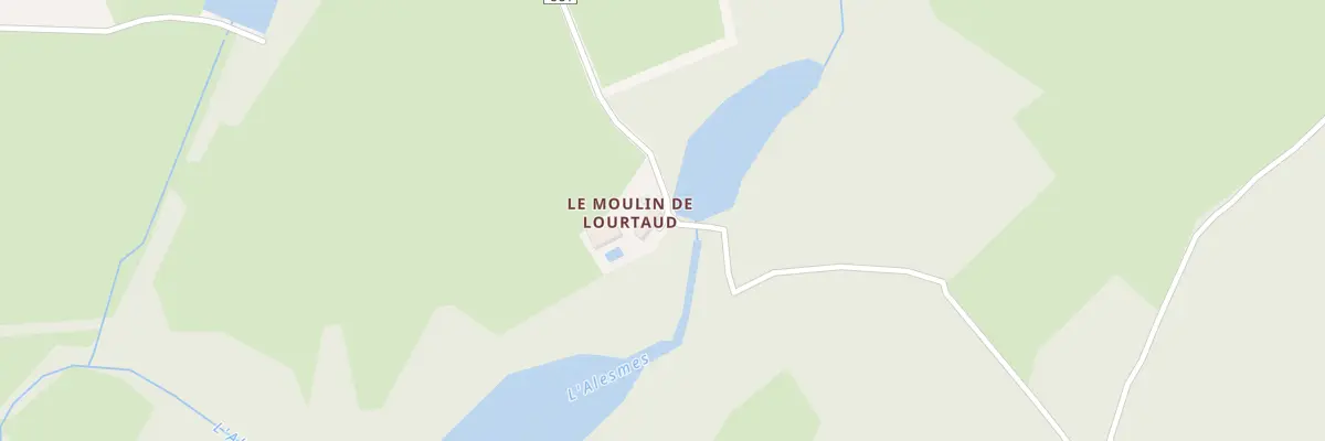Plan du 5118 Moulin de Lourtaud à Champnétery