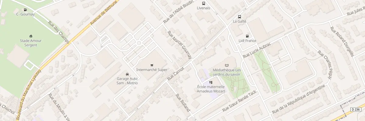 Plan du 187 Rue Carnot au Portel