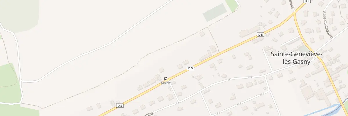 Plan du 14 Rte de Vernon à Sainte-Geneviève-lès-Gasny
