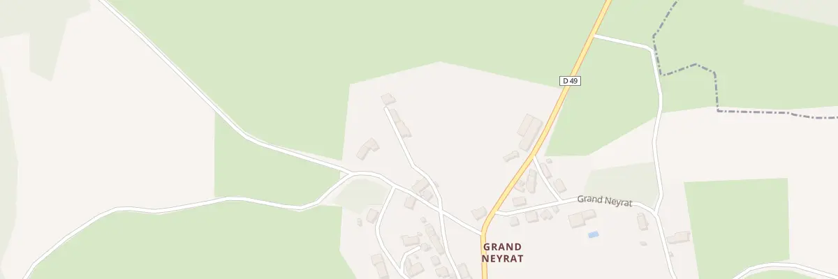 Plan du 36 Le Grand Nerat à Chamborand