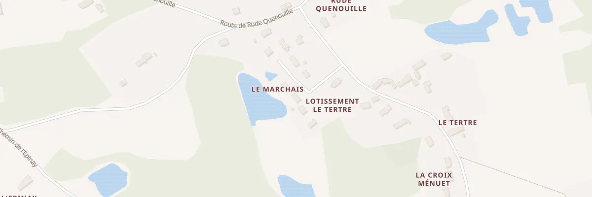 Plan du 9 Le Tertre à Thoury