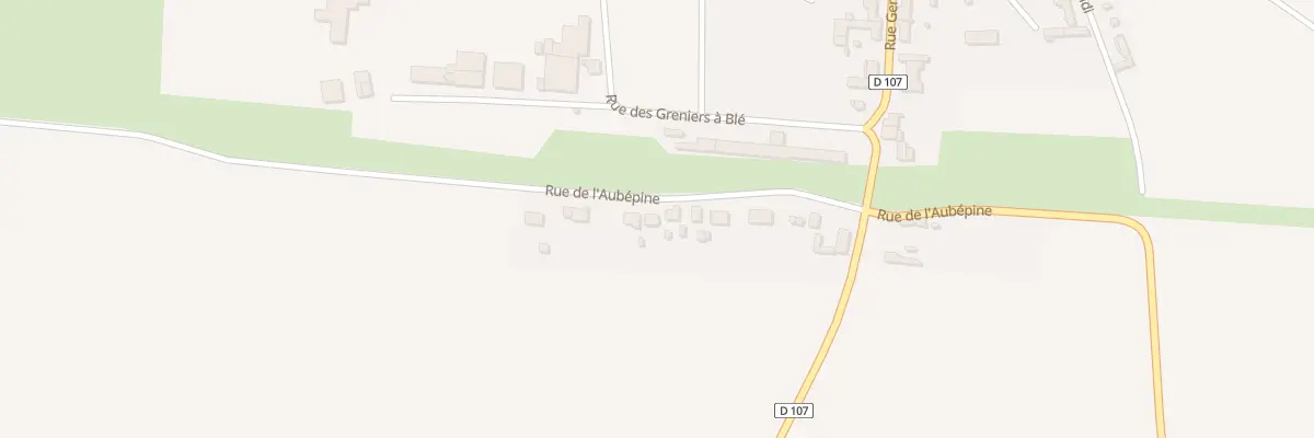 Plan du 13 Rue de l’Aubépine à Péronville