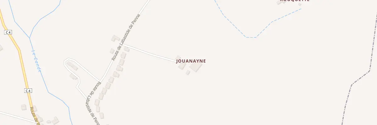 Plan du 170 Che de Jouanayne à Lapenche