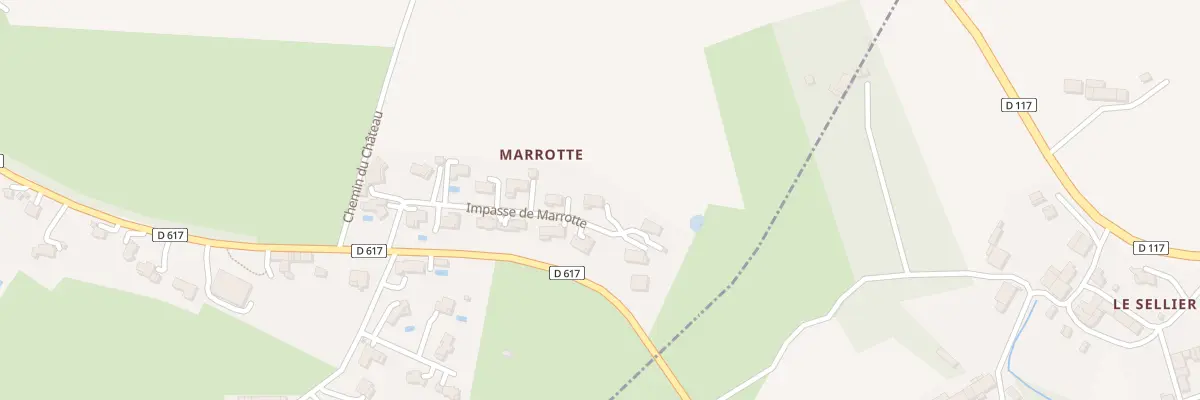 Plan du 17 Lot de la Plaine de Caussou à Cos