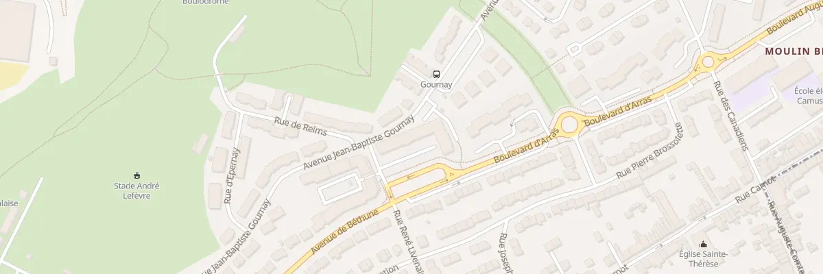Plan du 13 Bd d’Arras au Portel