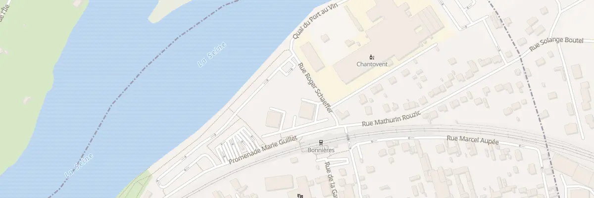 Plan du 5000 Che du Port à Bonnières-sur-Seine