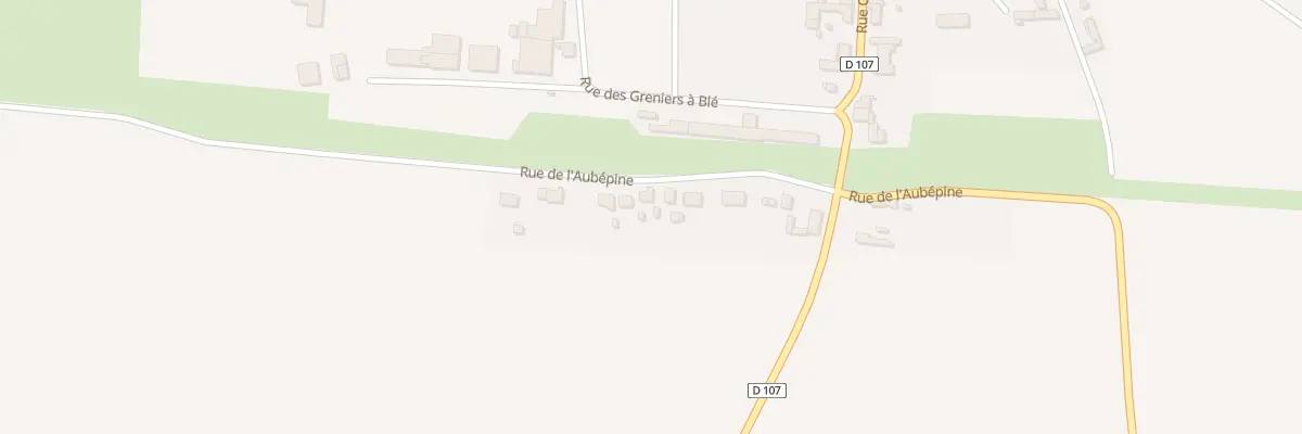 Plan du 11 Rue de l’Aubépine à Péronville