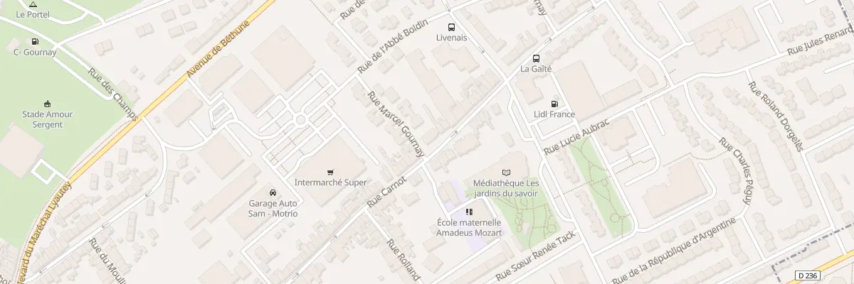 Plan du 201 Rue Carnot au Portel