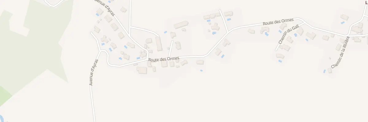 Plan du 495 Rte Des Ormes à Cosnac