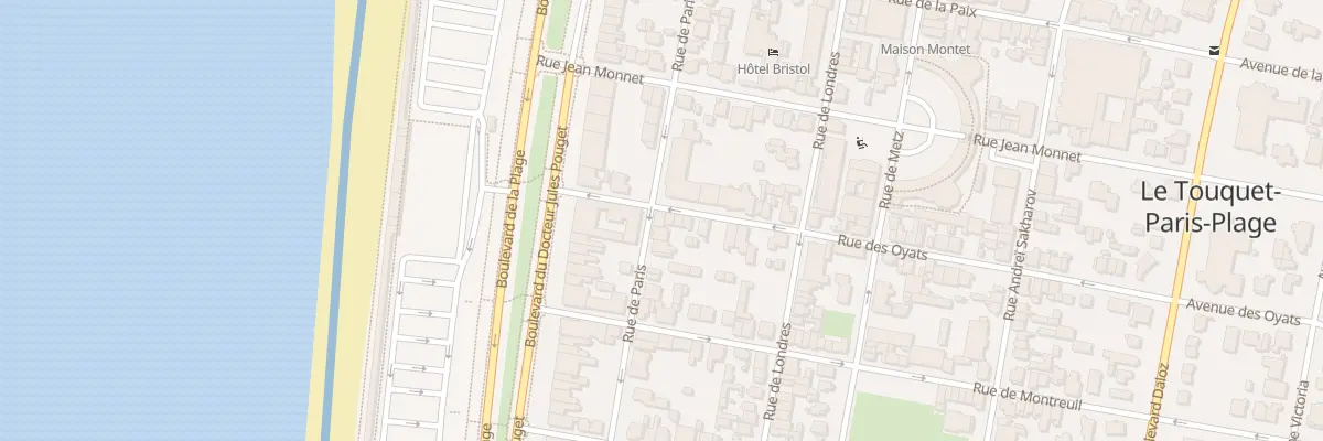 Plan du 151 Rue de Paris au Touquet-Paris-Plage