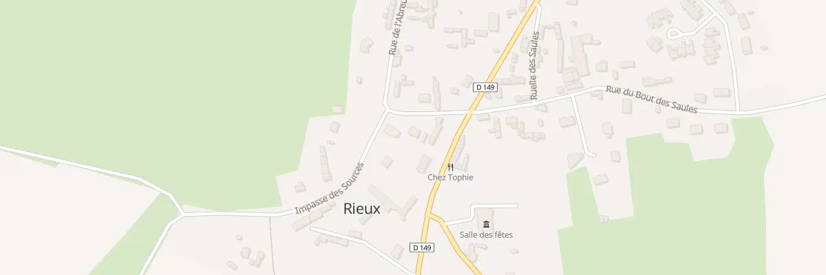 Plan du 1 Rue de l’Abreuvoir à Rieux