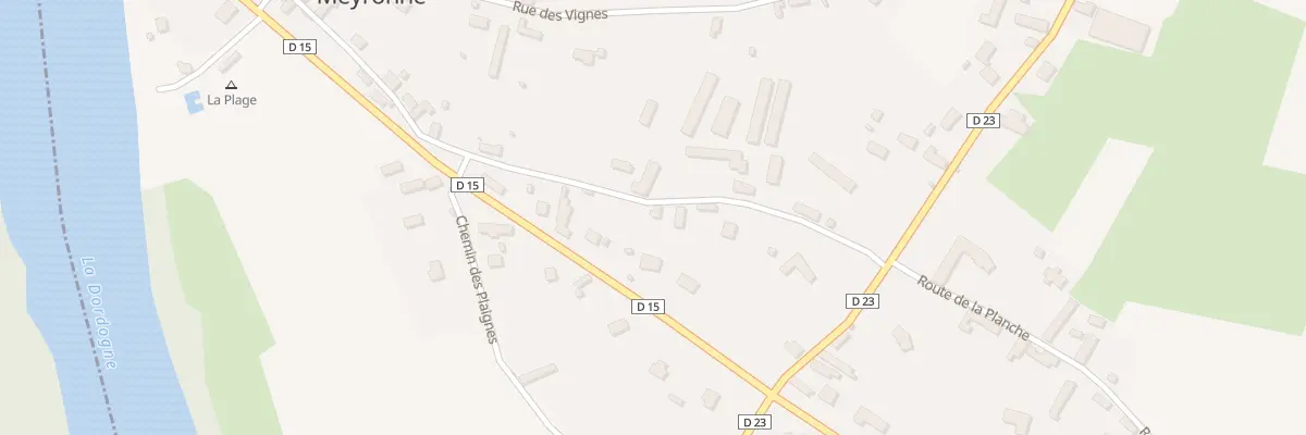 Plan du 362 Rue du Corps Franc Pommies à Meyronne