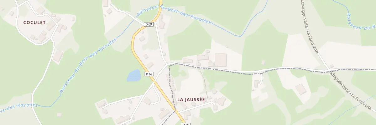 Plan du 11 La Jaussée à La Chapelle-Baloue