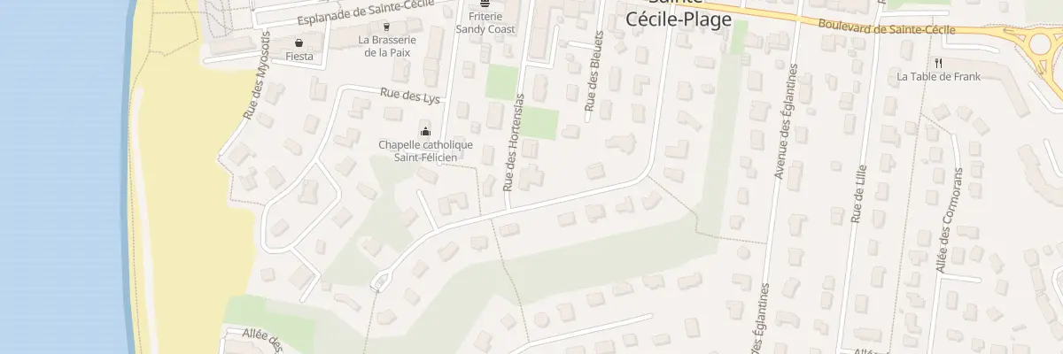 Plan du 244 All des Azalées à Camiers