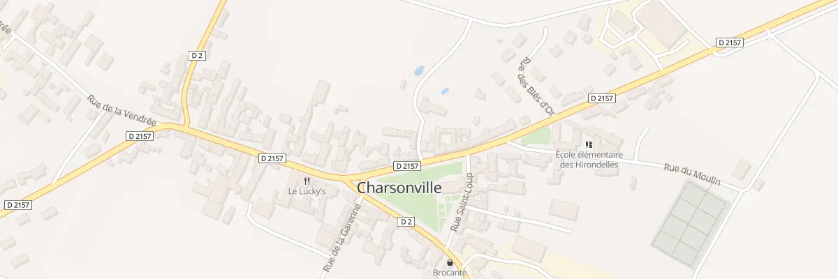 Plan du 13 Rue du 8 Mai 1945 à Charsonville