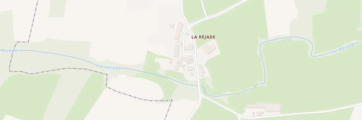 Plan du 16 La Rejade à Lafat