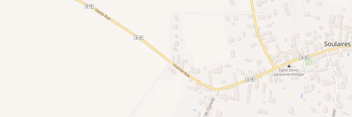 Plan du 1 Grande Rue à Soulaires