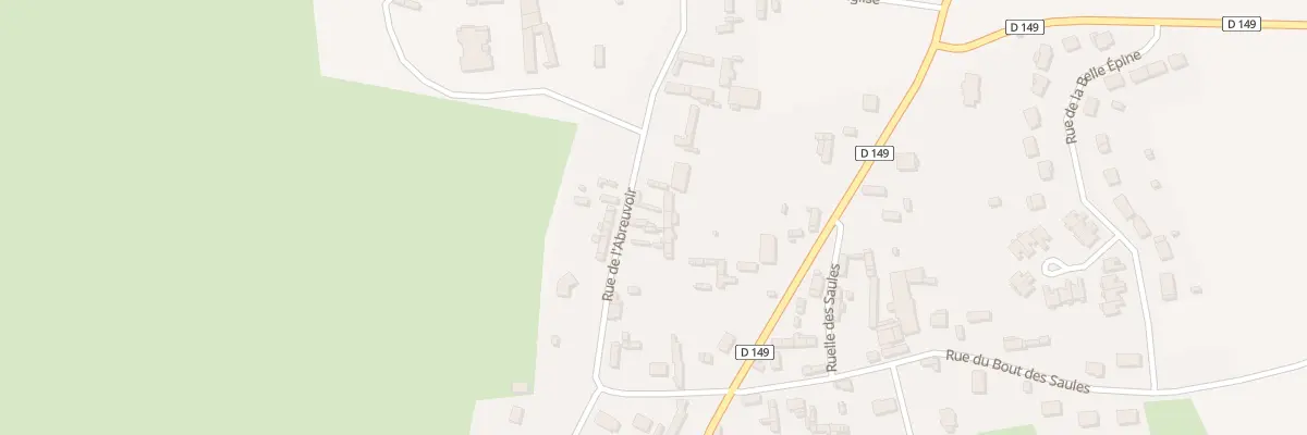 Plan du 5020 Le Bourg à Rieux