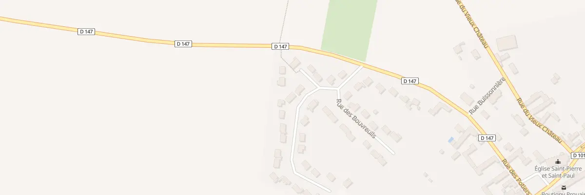 Plan du 8 Rue des Coquelicots à Boutigny-Prouais