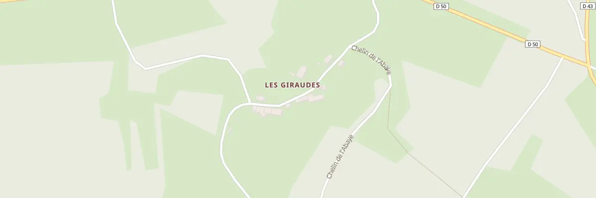 Plan du 8 Les Giraudes à Arrènes