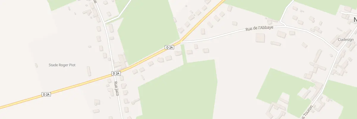 Plan du 1 Rue d’Escarbotin à Nibas