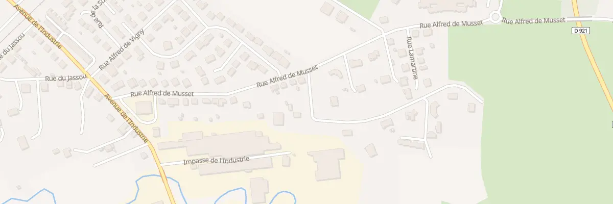 Plan du 30 Rue Alfred De Musset à Malemort