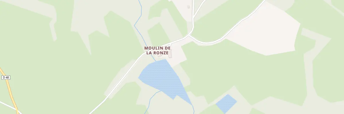 Plan du 5131 La Ronze à Arrènes