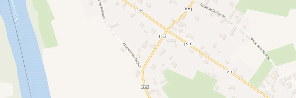 Plan du 94 Rte du Rocher Sainte-Marie à Meyronne