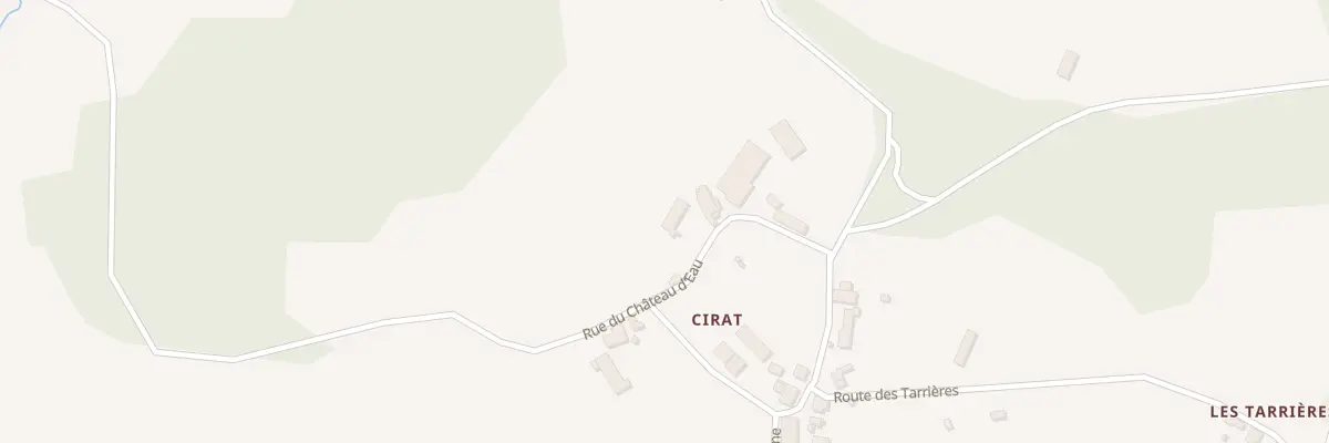 Plan du 5103 Cirat à La Porcherie