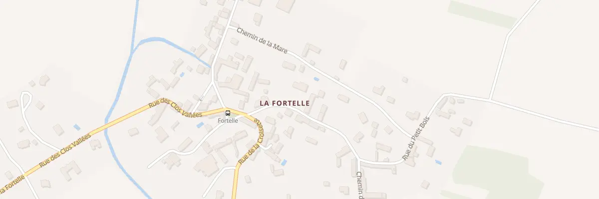 Plan du 6 Rue du Petit Bois à Longnes