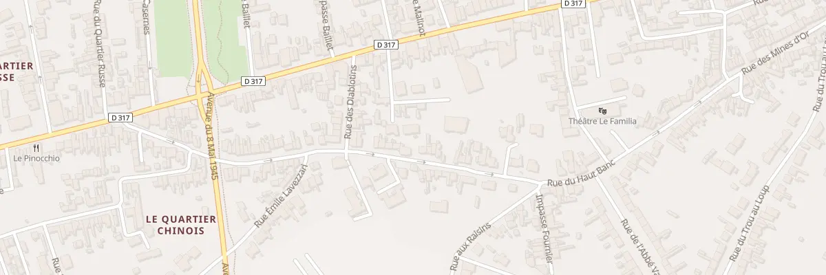 Plan du 75B Rue du Haut Banc à Berck