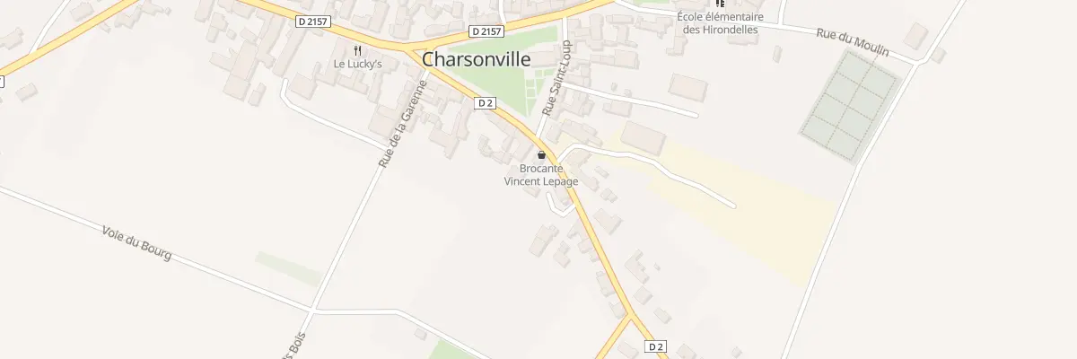 Plan du 22 Rue du 11 Novembre à Charsonville
