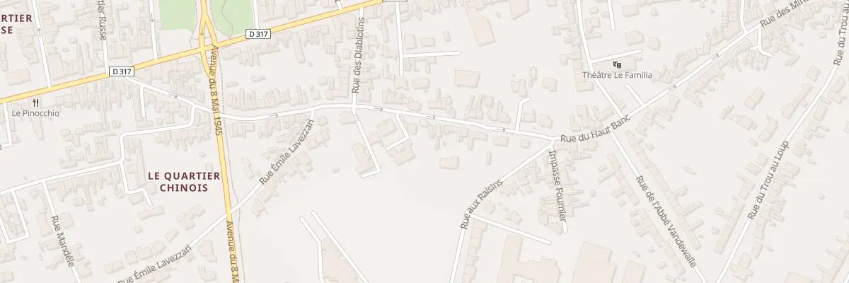 Plan du 76 Rue du Haut Banc à Berck