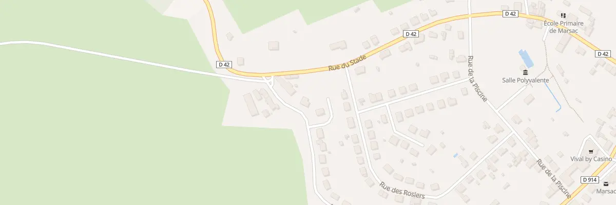 Plan du 54 Rue de Lavaud à Marsac