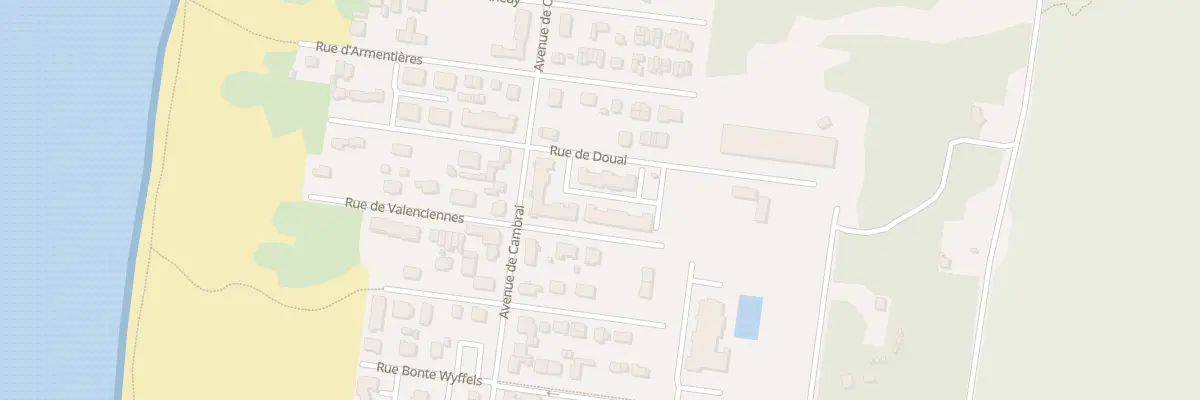 Plan du 51 Rue de Douai à Camiers