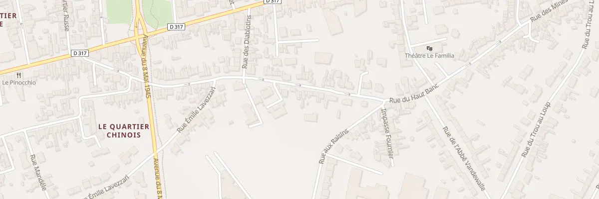 Plan du 80 Rue du Haut Banc à Berck