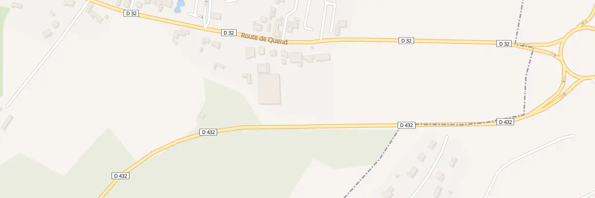 Plan du 1420 Rue de Quend à Fort-Mahon-Plage