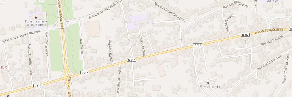 Plan du 279 Rue de l’Impératrice à Berck