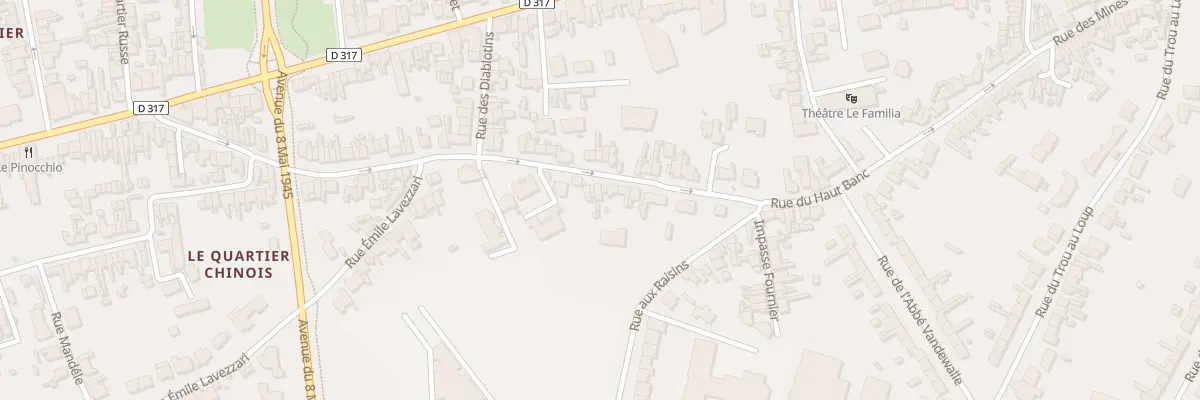 Plan du 82 Rue du Haut Banc à Berck