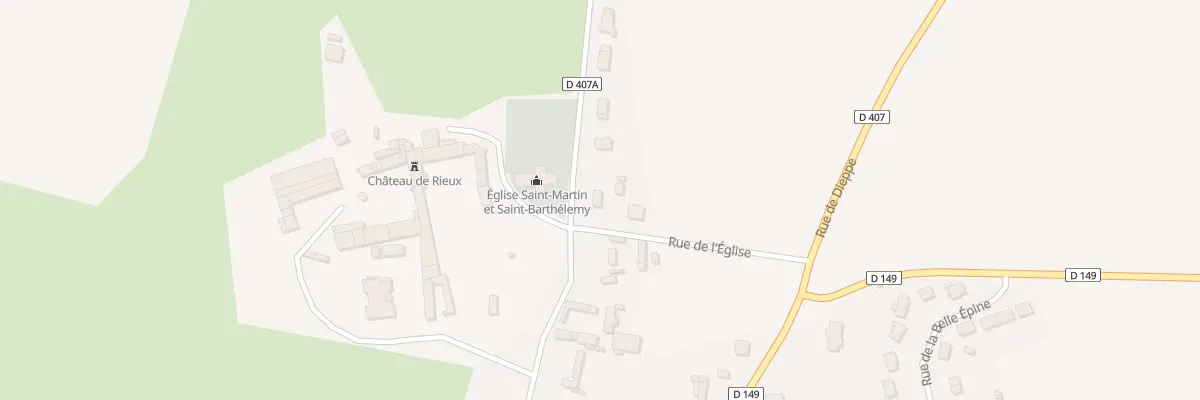 Plan du 5032 Le Fond de Monchaux à Rieux