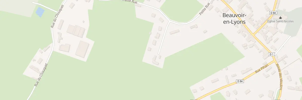 Plan du 5291 Le Bourg à Beauvoir-en-Lyons
