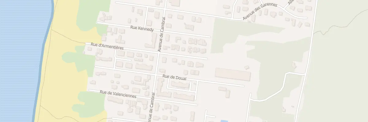 Plan du 61 Rue d’Armentières à Camiers