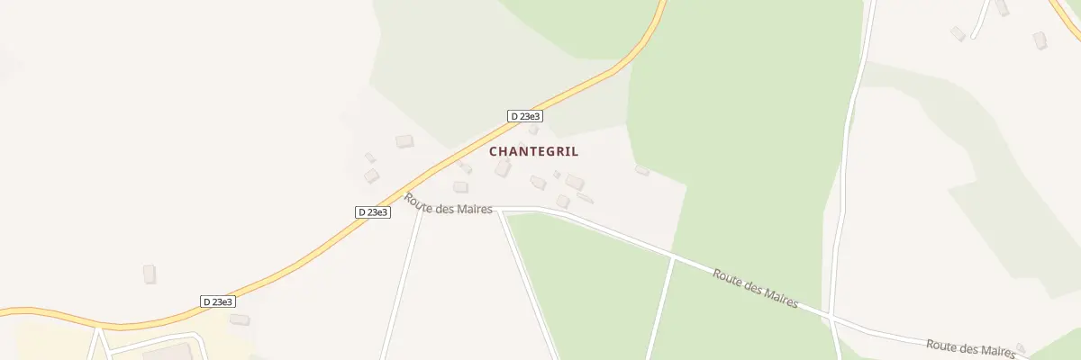 Plan du 5233 Chantegril à Espartignac