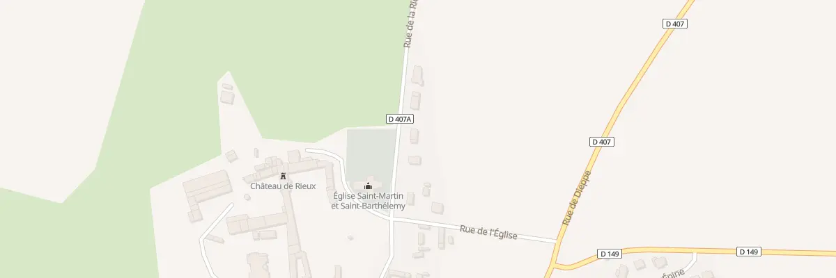 Plan du 5198 Le Bourg à Rieux