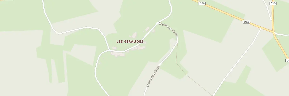 Plan du 2 Les Giraudes à Arrènes