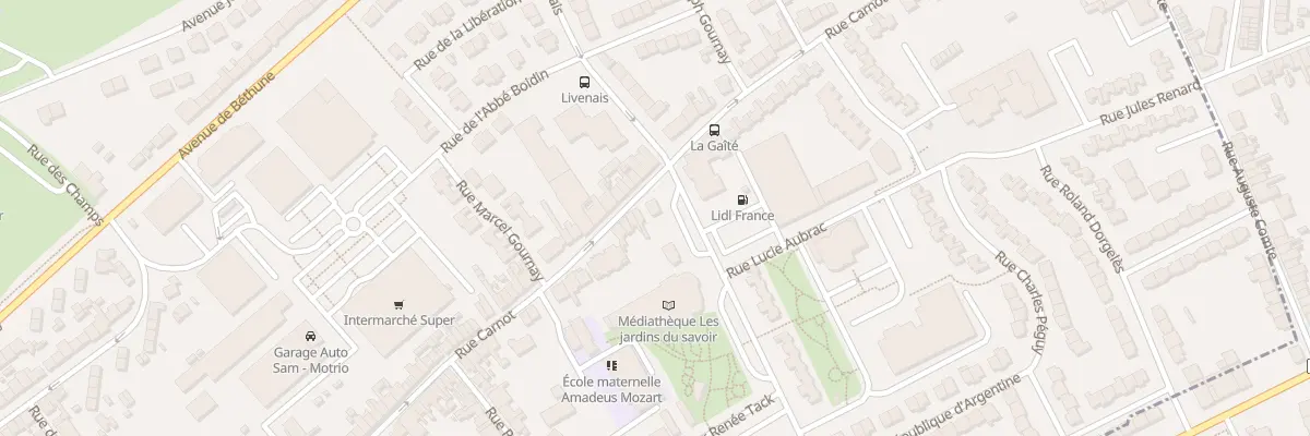 Plan du 192 Rue Carnot au Portel