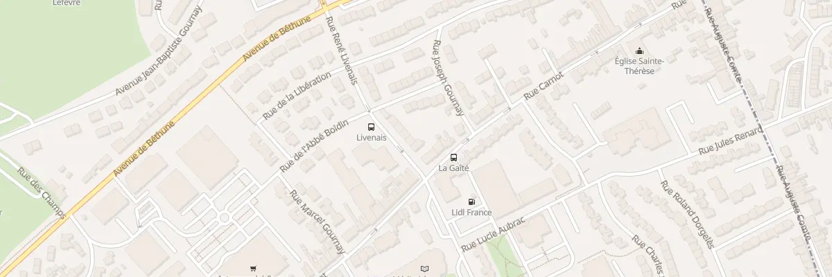 Plan du 39 Rue Rene Livenais au Portel