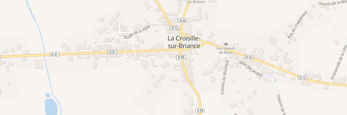 Plan du 1 Rue d’Offendorf à La Croisille-sur-Briance