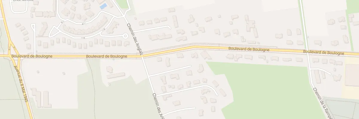 Plan du 80 Bd de Boulogne à Berck