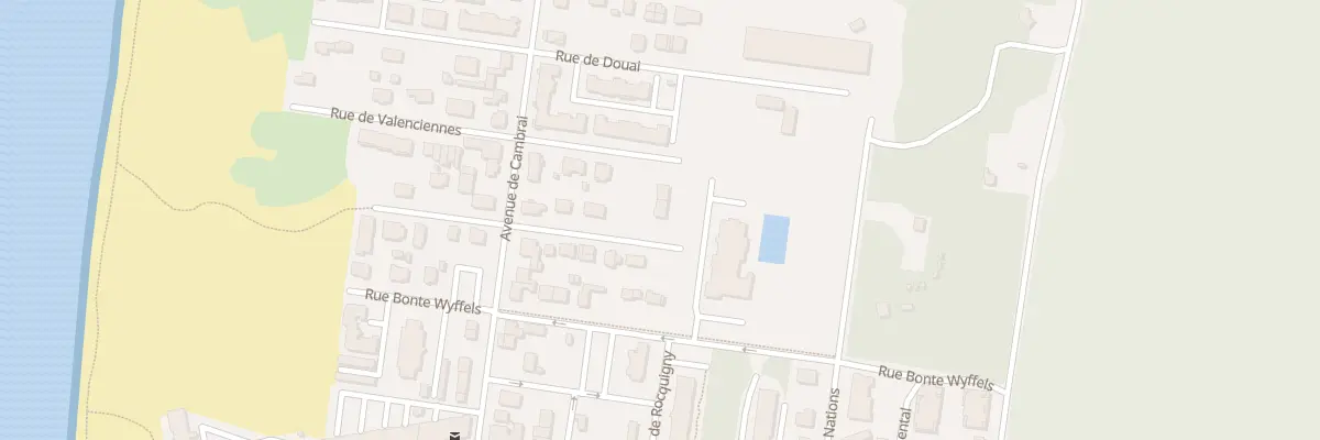 Plan du 23 Rue de Calais à Camiers